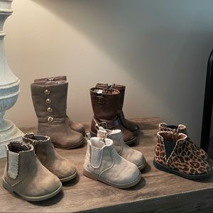 Toddler Girls Fall Boots Bundle